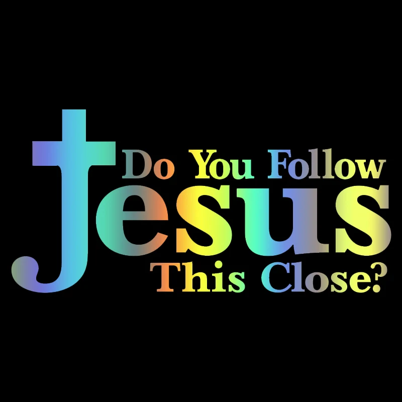 Car Accessories Nz - Car Stickers DO YOU FOLLOW JESUS