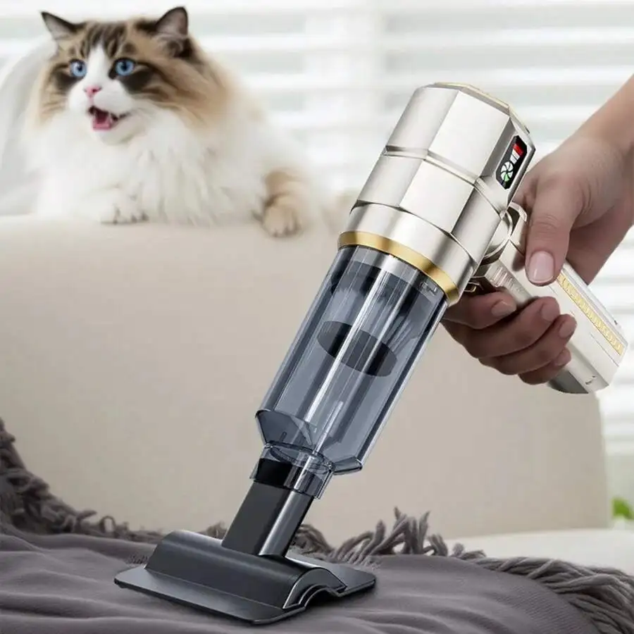 Car Vacuum Cleaner - 2-In-1 Cordless Handheld Vacuum Cleaner, Brushless