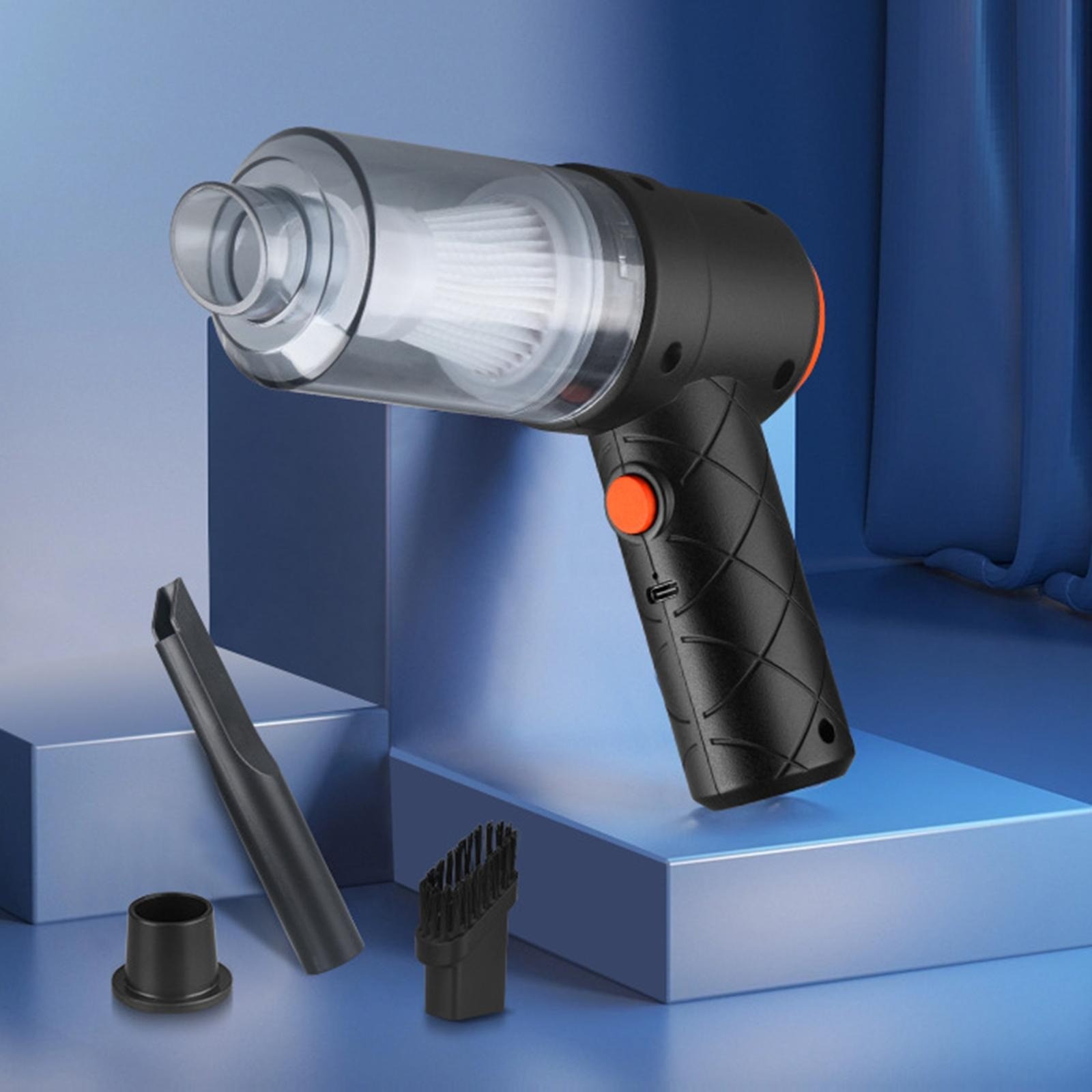 Car Vacuum Cleaner - Vehicle Mounted Vacuum Cleaner Car Wireless