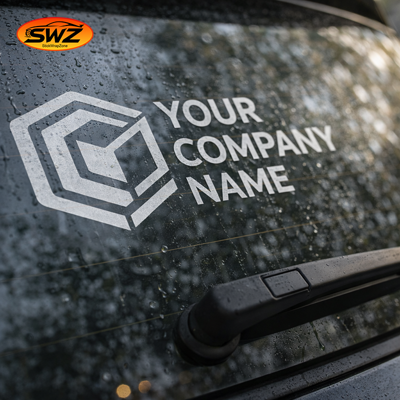 Custom Business Logo Sticker – - Car Accessories Nz reseña y precio