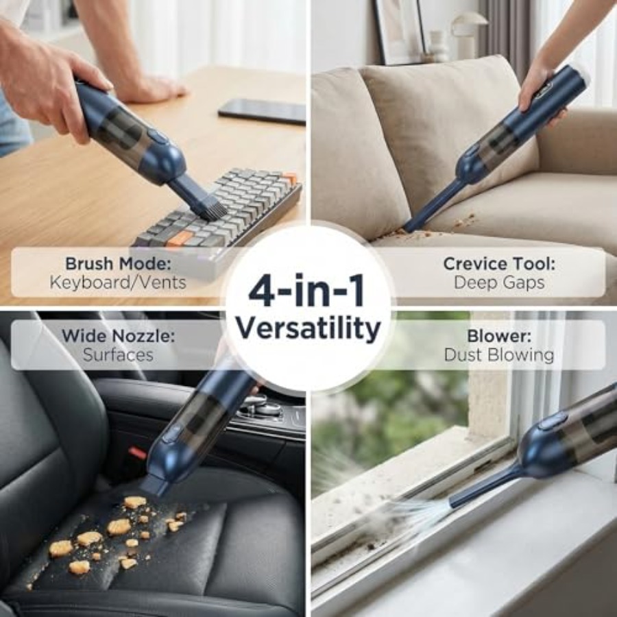 Car Vacuum Cleaner 18000Pa Pow - Car Vacuum Cleaner reseña y precio