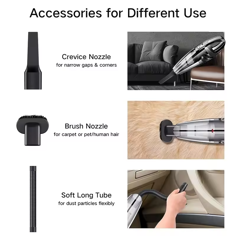 Portable Wireless Handheld Vac - Car Vacuum Cleaner reseña y precio