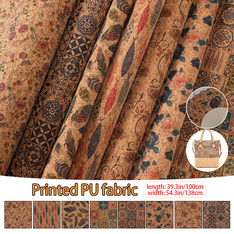 100x138cm Cork Printed PU Leat - Car Accessories Cork reseña y precio