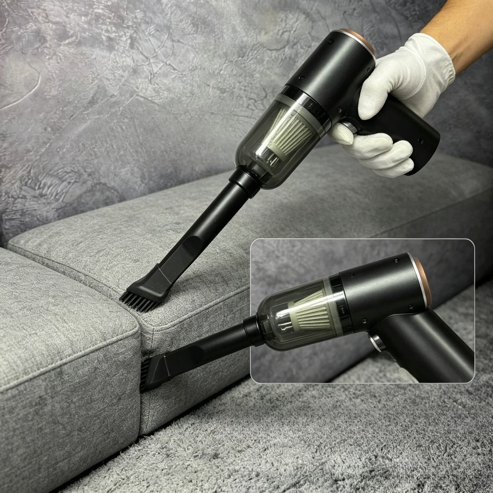 1set High suction portable car - Car Vacuum Cleaner reseña y precio