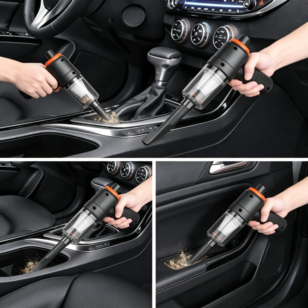 1set High suction portable car - Car Vacuum Cleaner reseña y precio