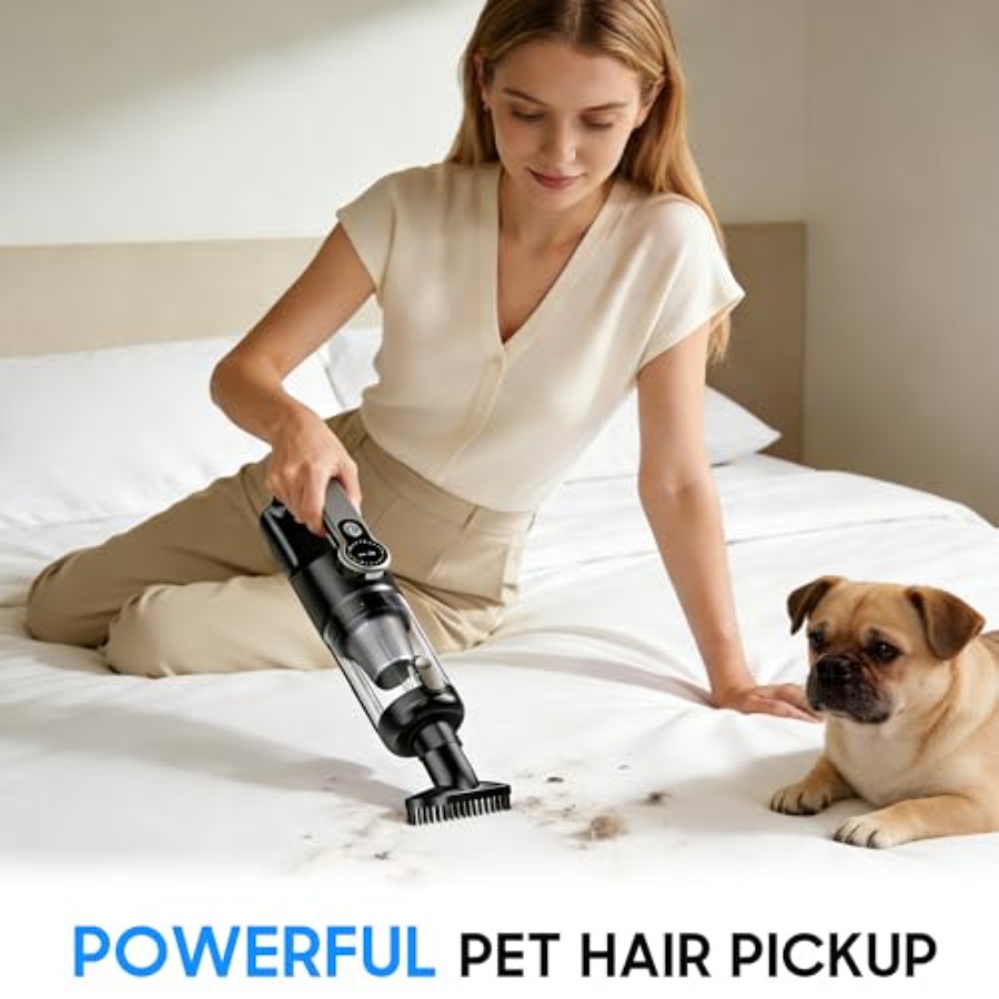 Cordless Handheld Car Vacuum C - Car Vacuum Cleaner reseña y precio