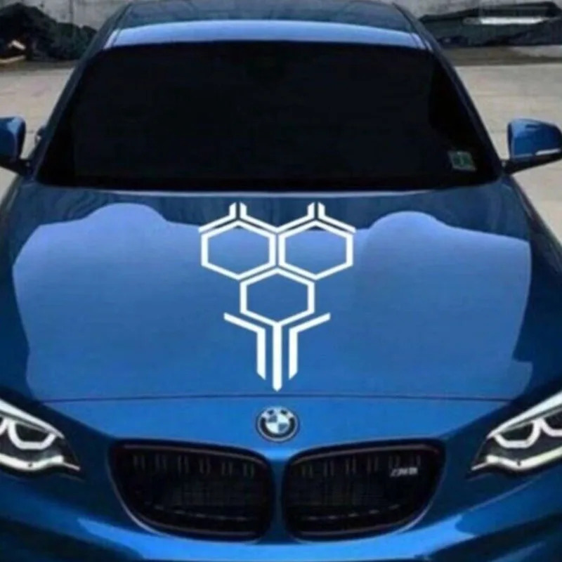 Honeycomb Upper Cowl Car Vinly - Car Accessories Racing reseña y precio