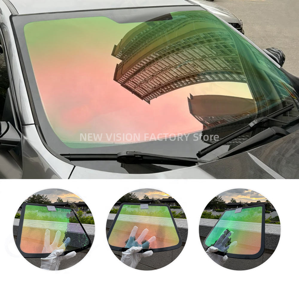 1mX4m 70%VLT Aurora Red Green  - Tinted Window Film reseña y precio