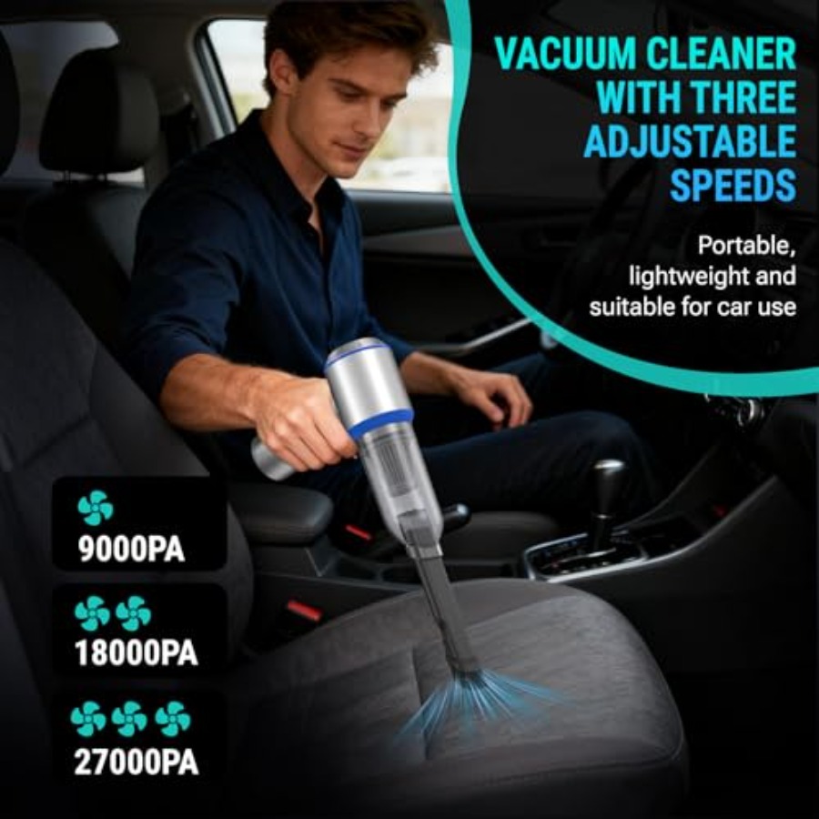 Mini Vacuum Cleaner 2 in 1 270 - Car Vacuum Cleaner reseña y precio