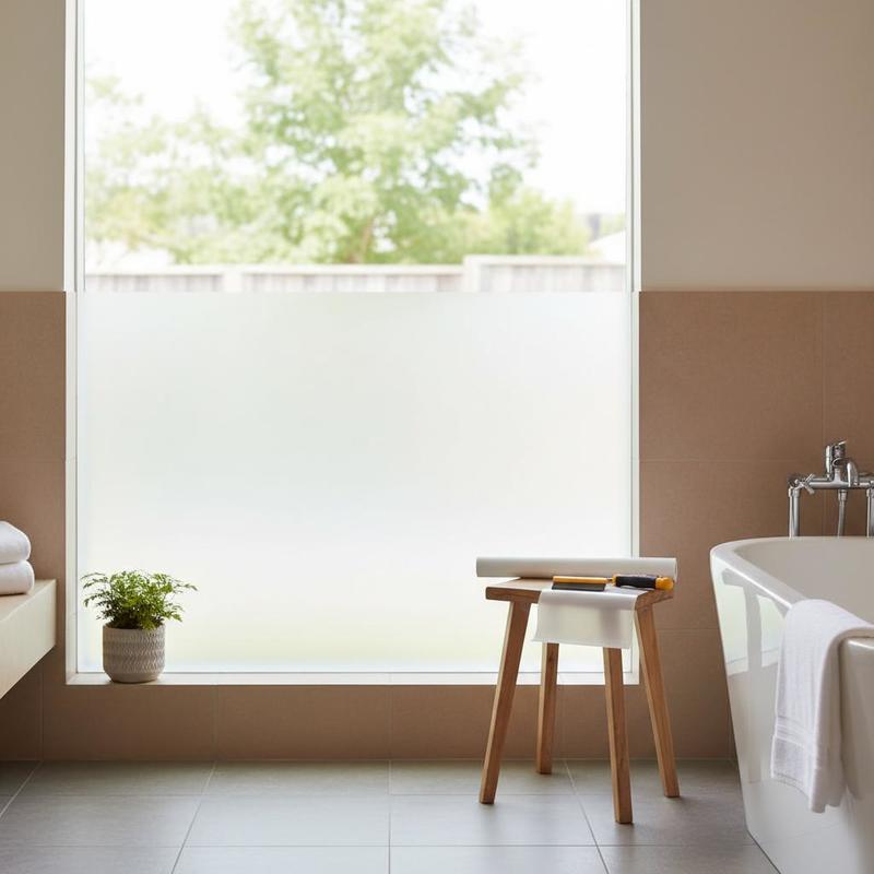Frosted Window Cover 23.6 in x - Tinted Window Film reseña y precio