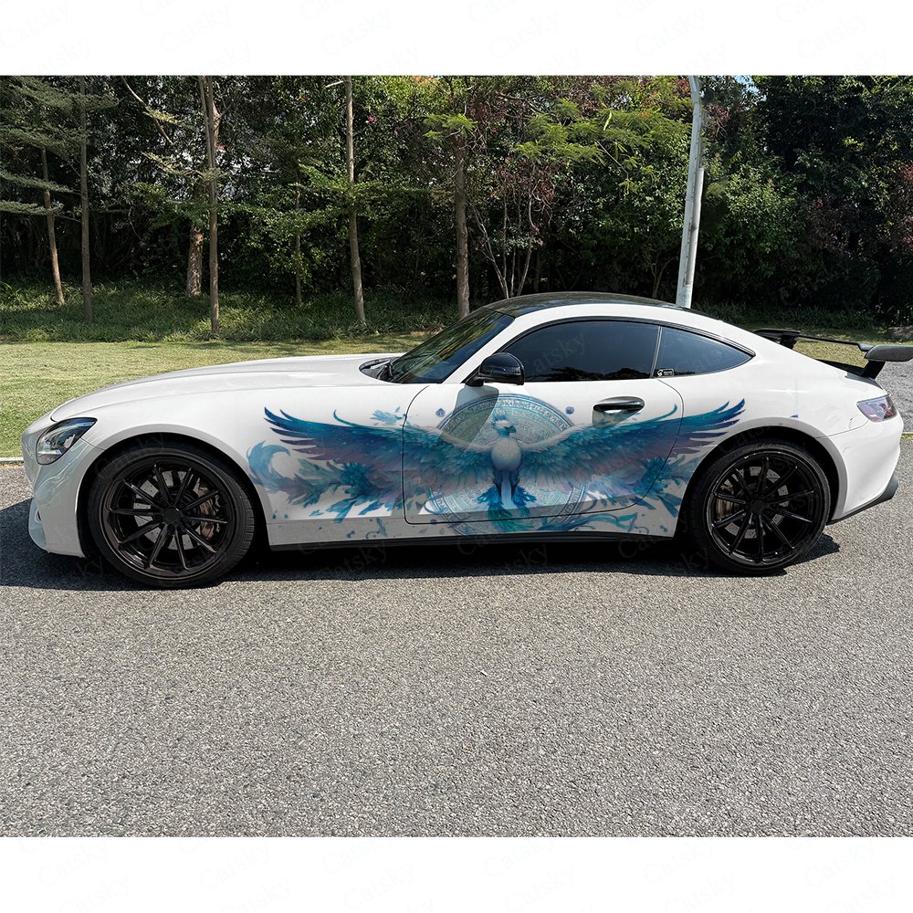 2Pcs Cyan Mist Iridescent Phoe - Car Accessories Phoenix reseña y precio