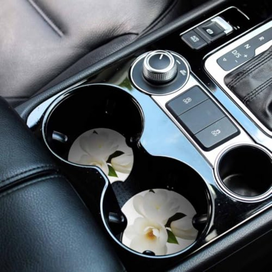 2 Pack Car Cup Holder Coaster  - Car Accessories Cork reseña y precio