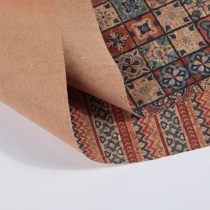 Cork Printed PU Leather Fabric - Car Accessories Cork reseña y precio