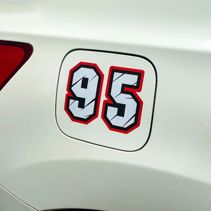 Car Sticker Racing Number 1 2  - Car Accessories Racing reseña y precio