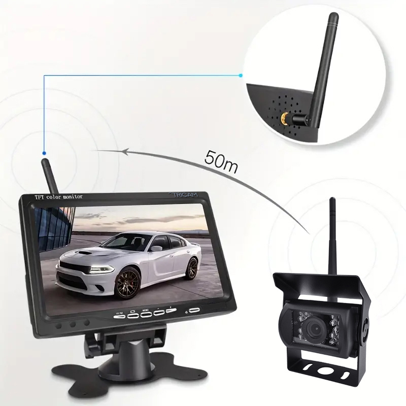 Wireless Car Reversing Backup  - Rear Camera For Car reseña y precio