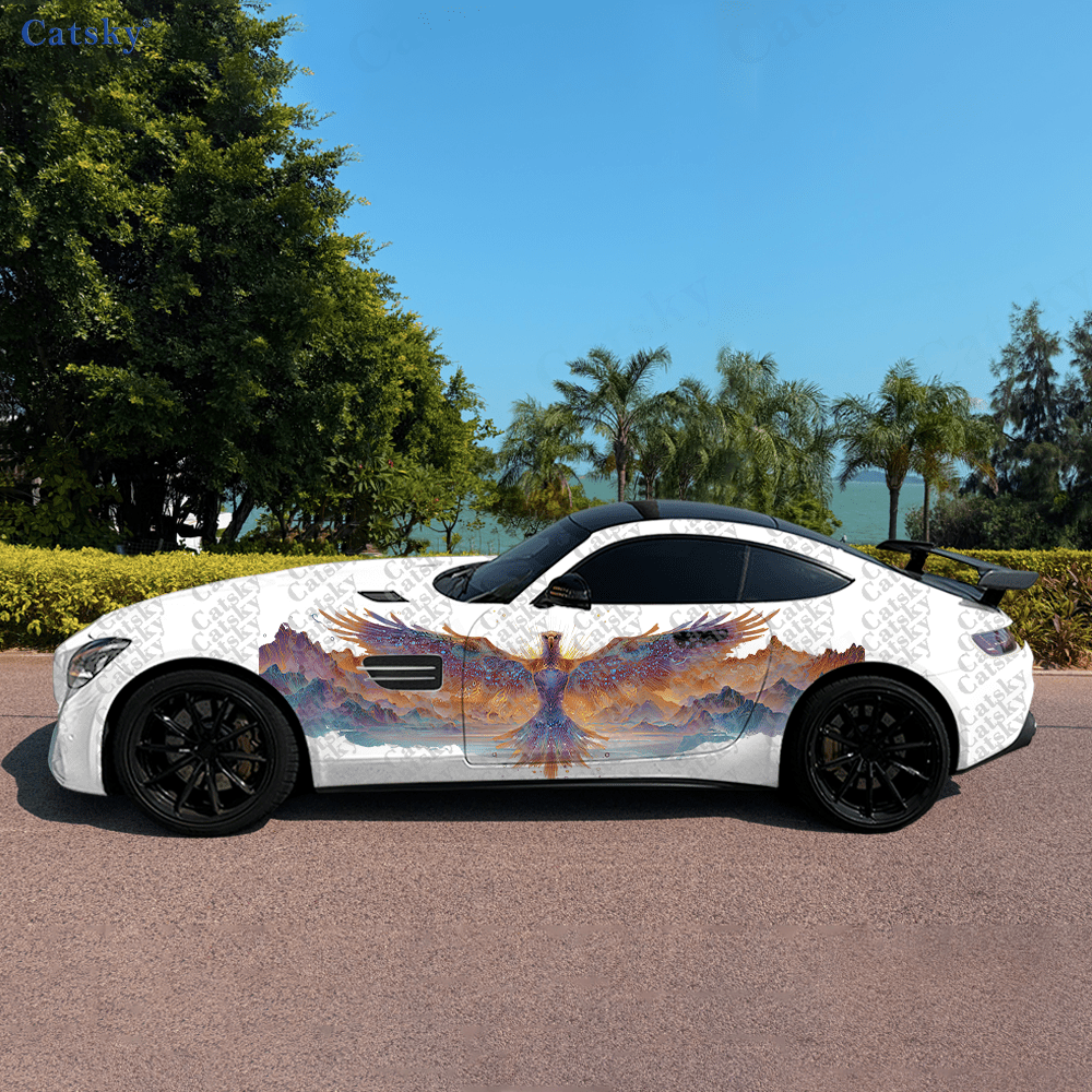 Fantasy Colorful Phoenix Car S - Car Accessories Phoenix reseña y precio