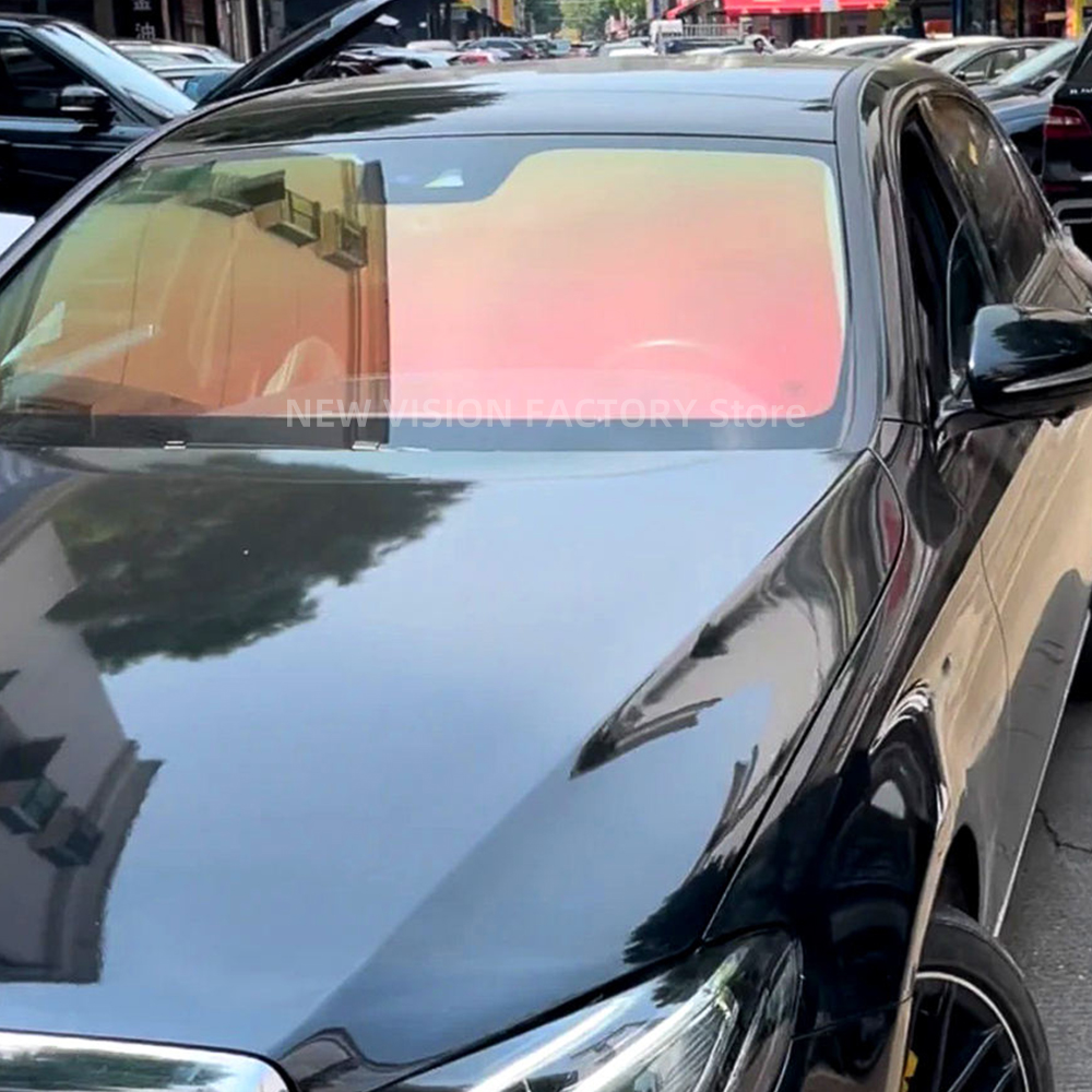 1mX3m 70%VLT Aurora Red Green  - Tinted Window Film reseña y precio