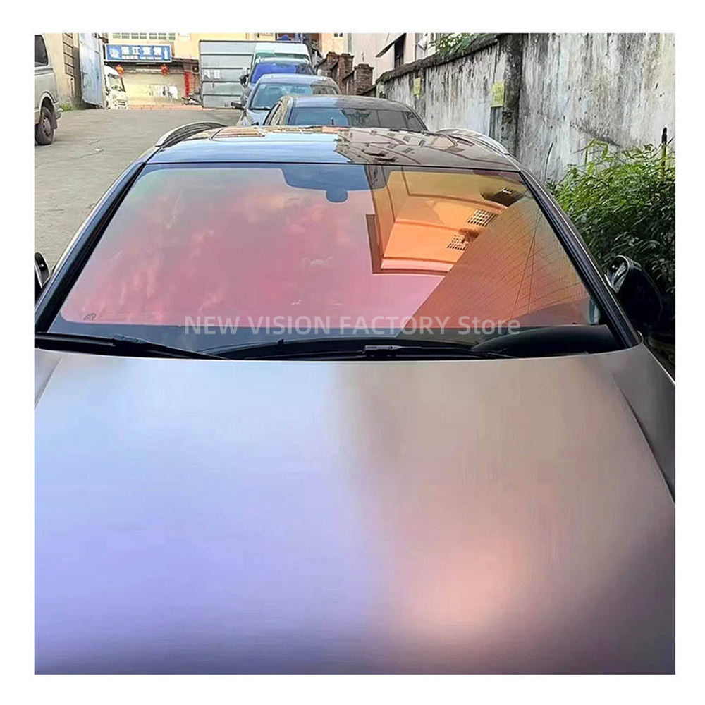 1mX3m 70%VLT Aurora Red Green  - Tinted Window Film reseña y precio