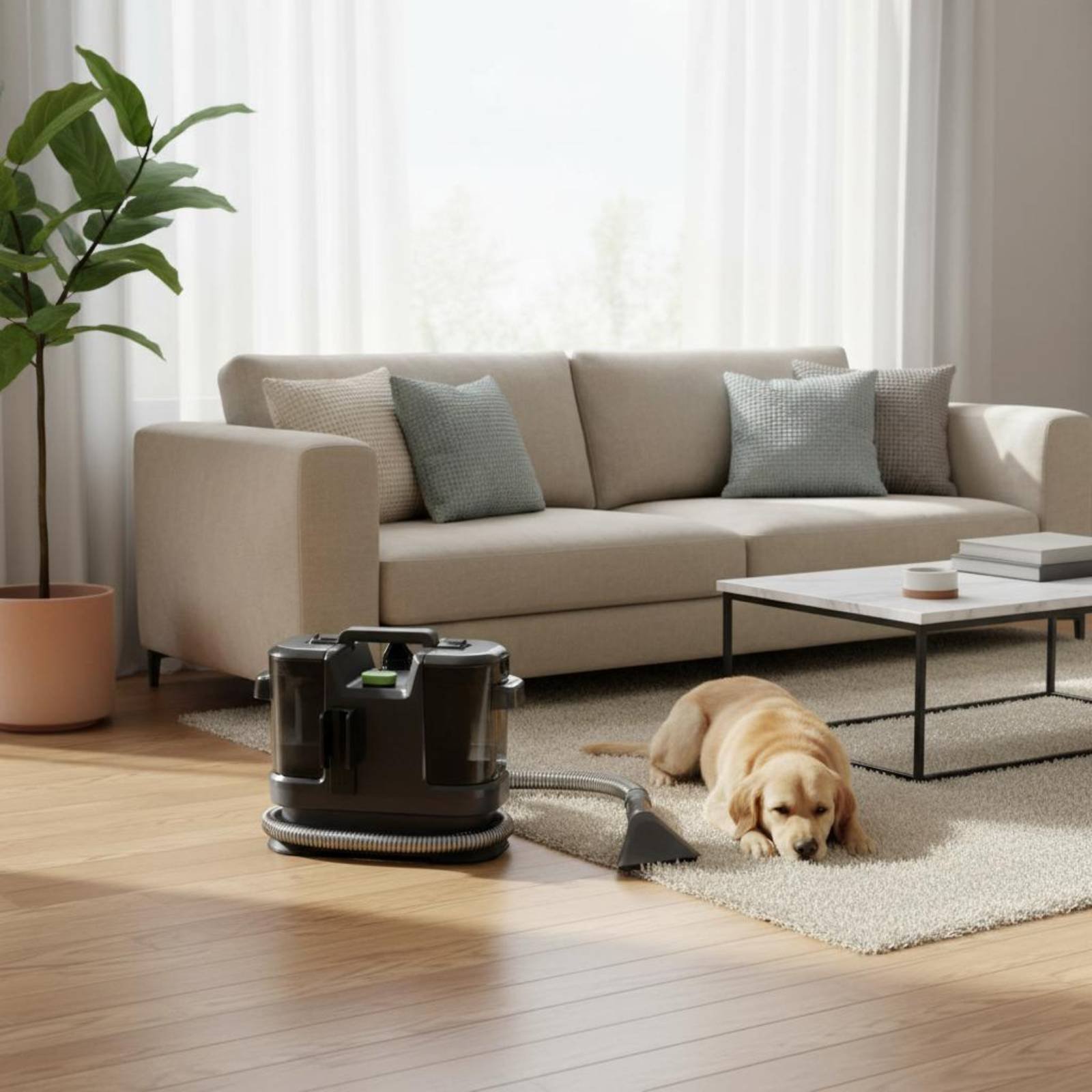 Upholstery Cleaner Machine Lar - Car Vacuum Cleaner reseña y precio