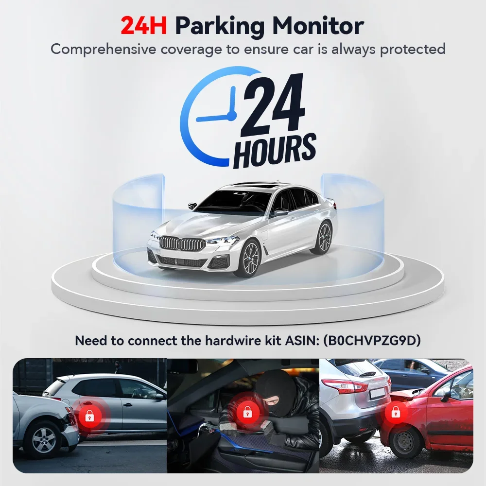 Redtiger F17 4K 3 Channel Nigh - Rear Camera For Car reseña y precio