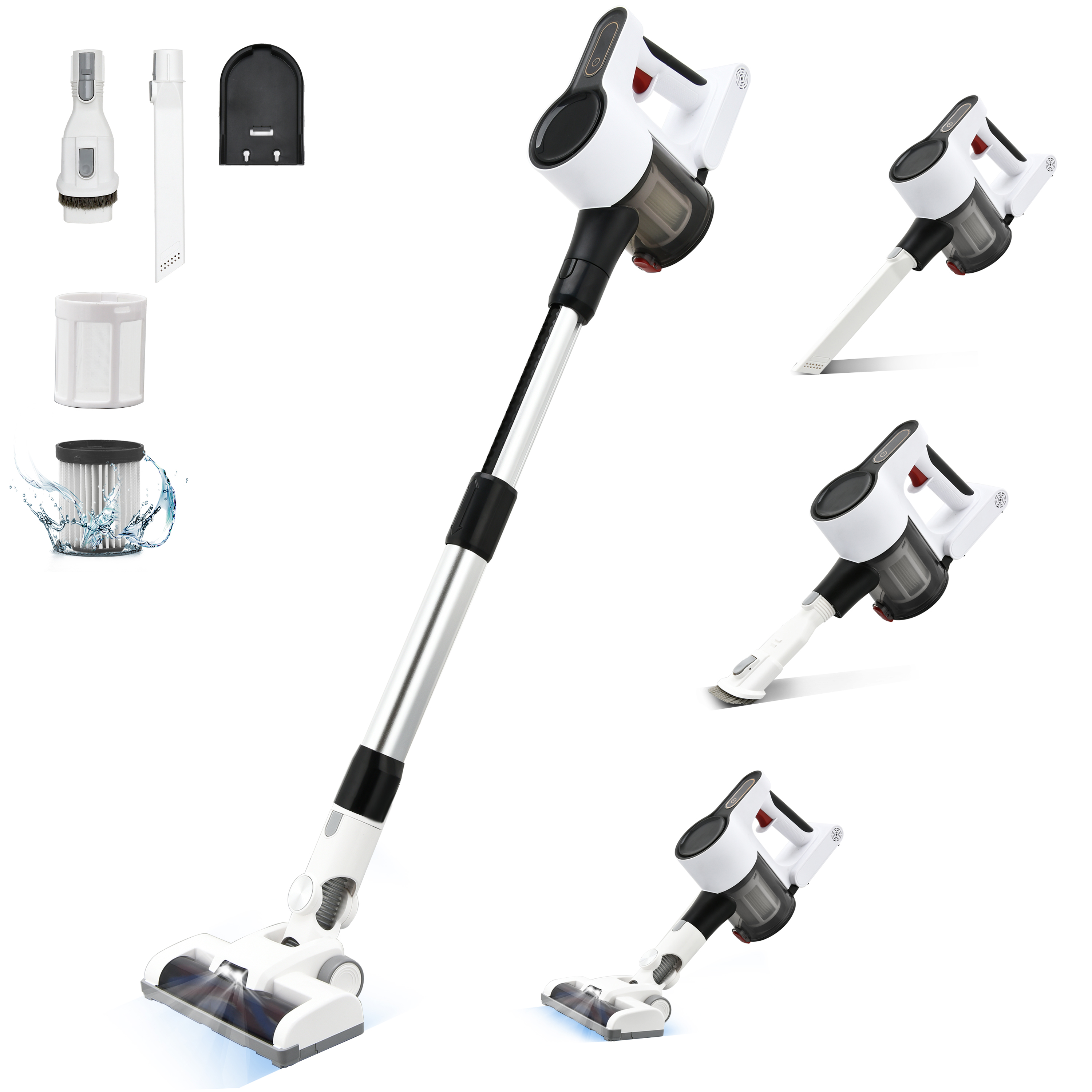 Cordless Professional LED Ligh - Car Vacuum Cleaner reseña y precio