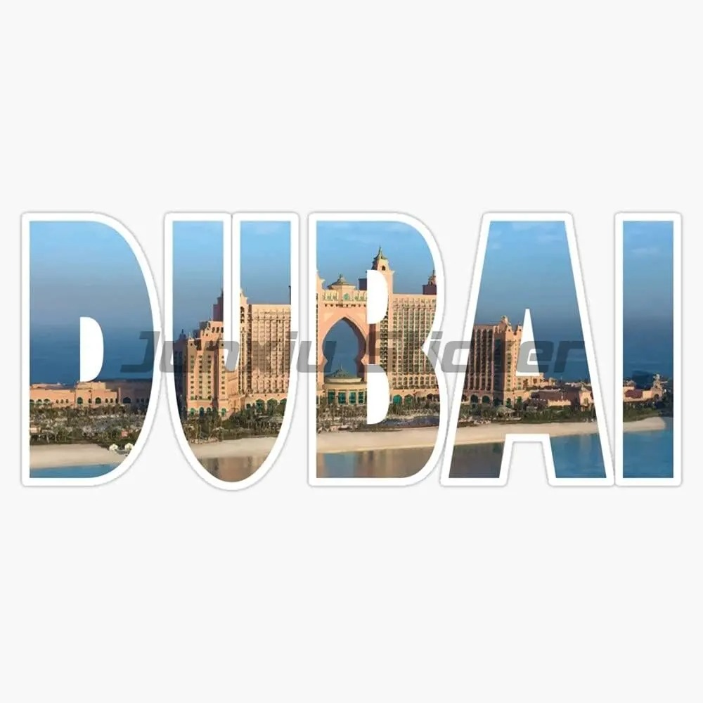 Dubai Country Flag Vinyl Motor - Car Accessories In Dubai reseña y precio