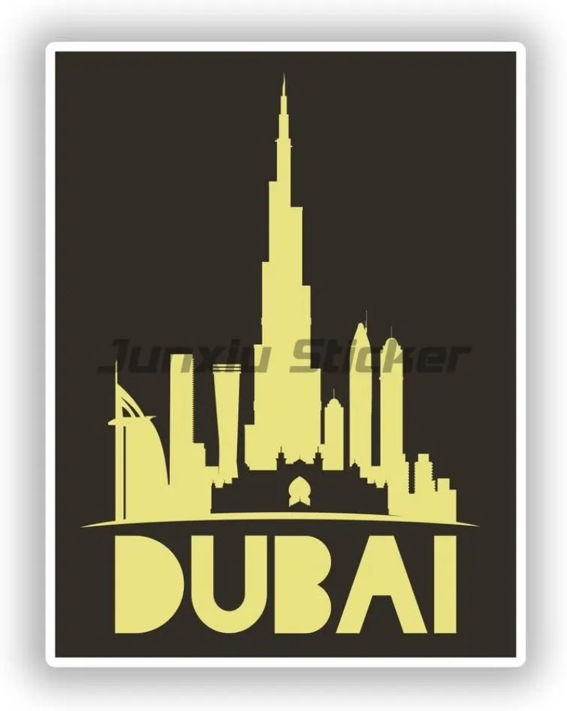 Dubai Country Flag Vinyl Motor - Car Accessories In Dubai reseña y precio