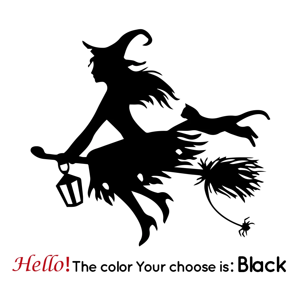 Car Sticker Personality Witch  - Car Accessories Nz reseña y precio