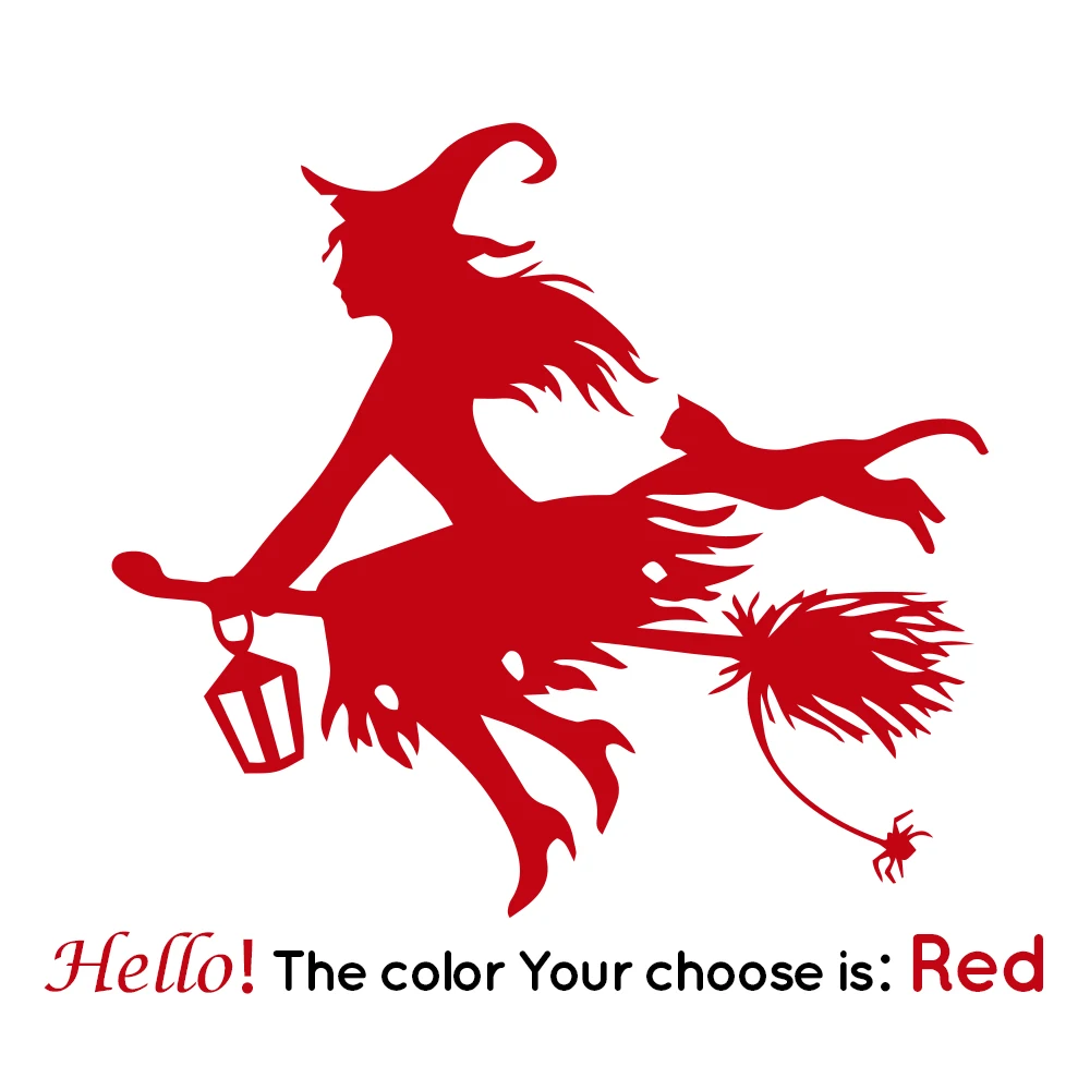 Car Sticker Personality Witch  - Car Accessories Nz reseña y precio