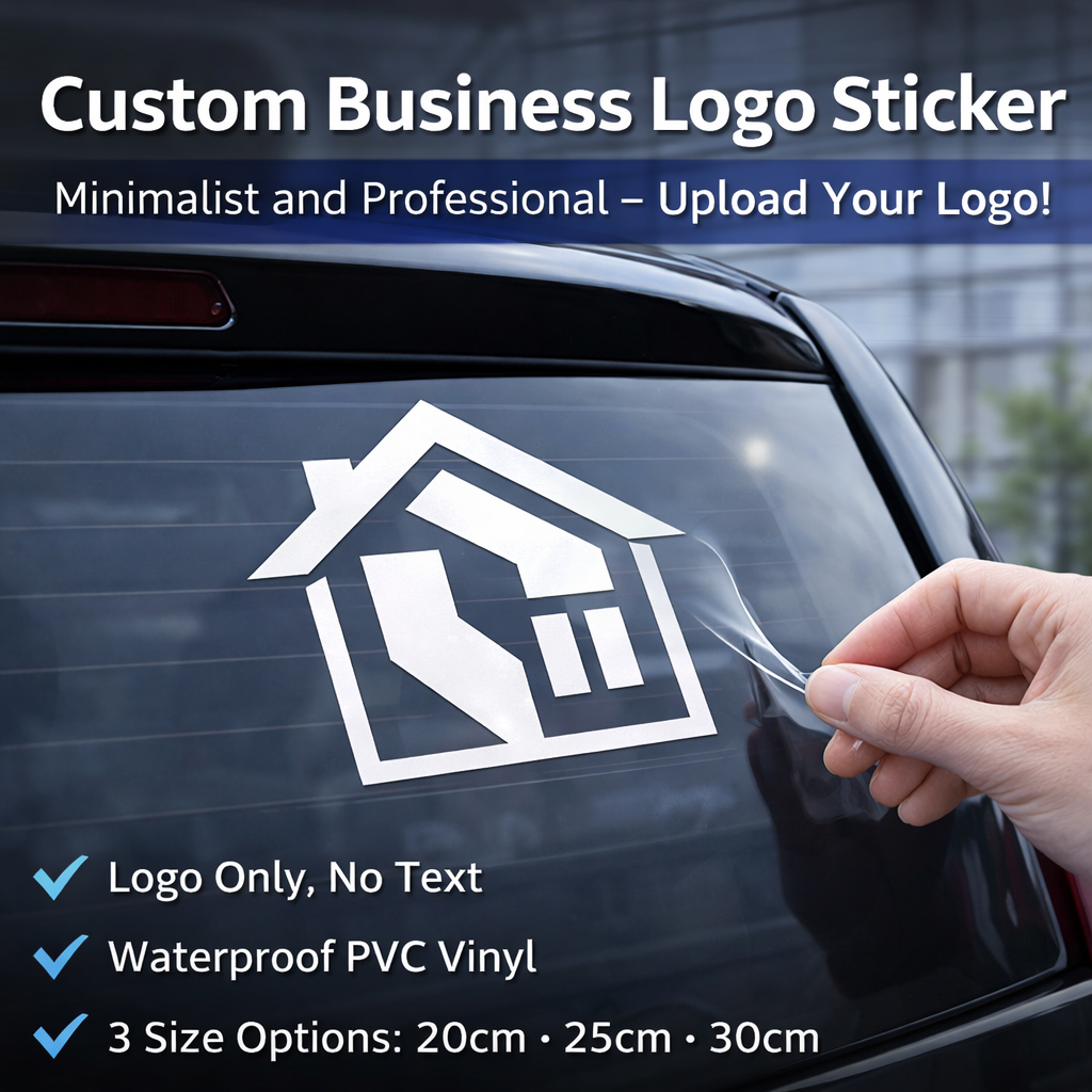 Custom Business Logo Sticker – - Car Accessories Nz reseña y precio