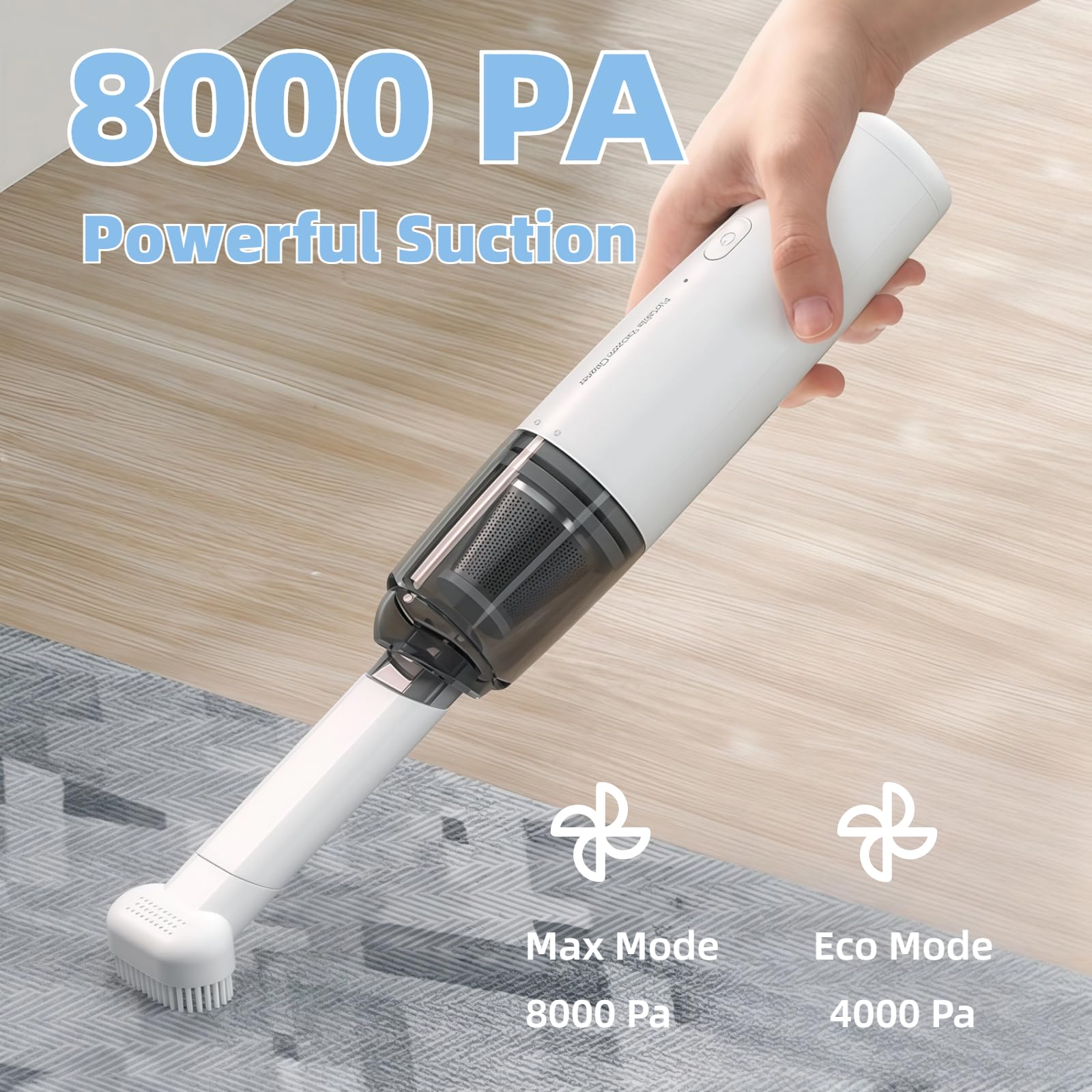 Portable Car Vacuum Cleaner, C - Car Vacuum Cleaner reseña y precio
