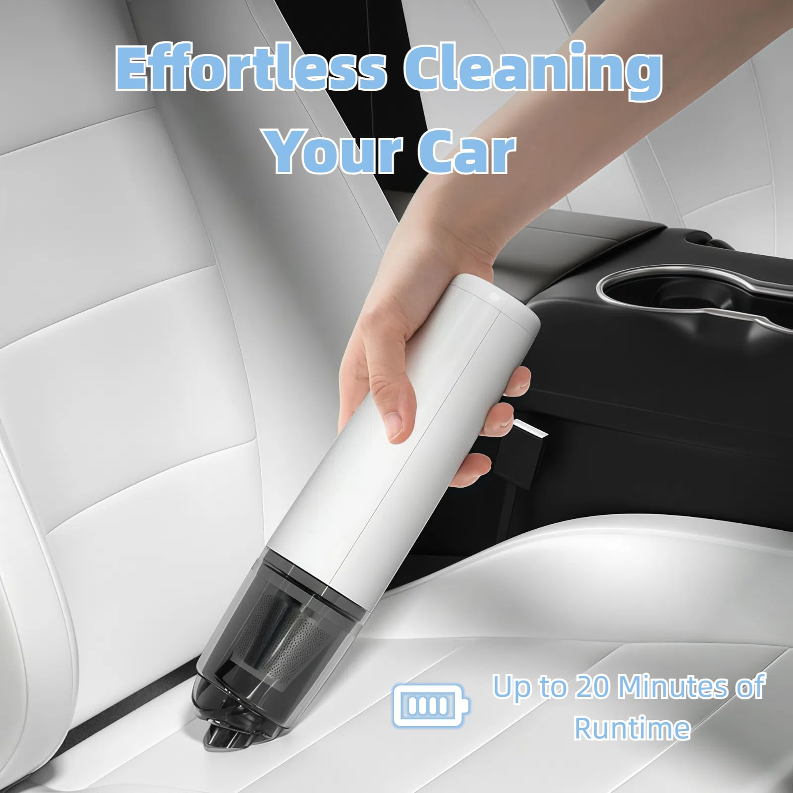 Portable Car Vacuum Cleaner, C - Car Vacuum Cleaner reseña y precio