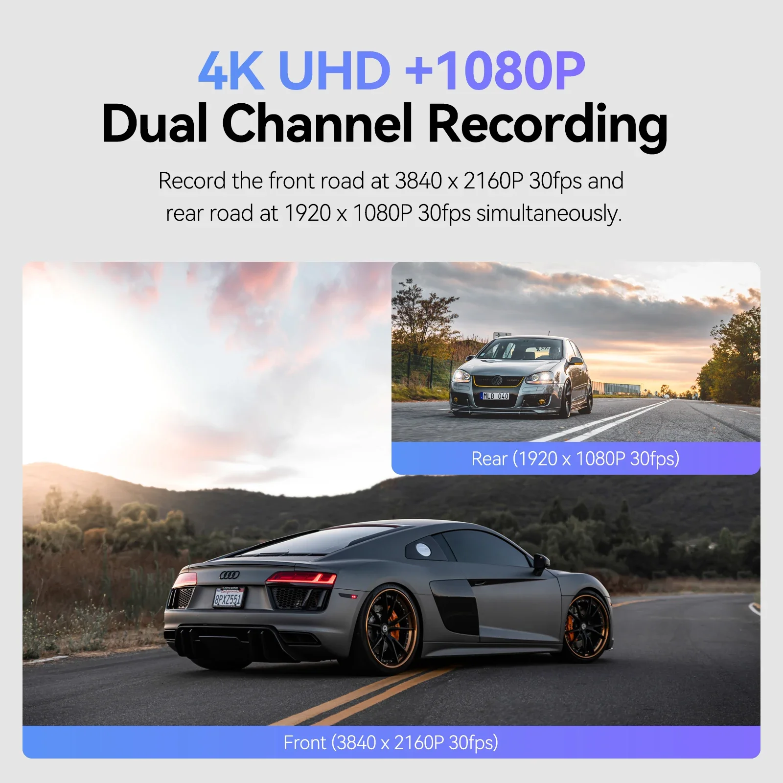 VIOFO A129 Pro Duo Dash Cam 4K - Rear Camera For Car reseña y precio