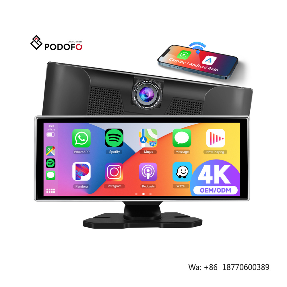 Podofo 11.26'' Portable Wirele - Rear Camera For Car reseña y precio
