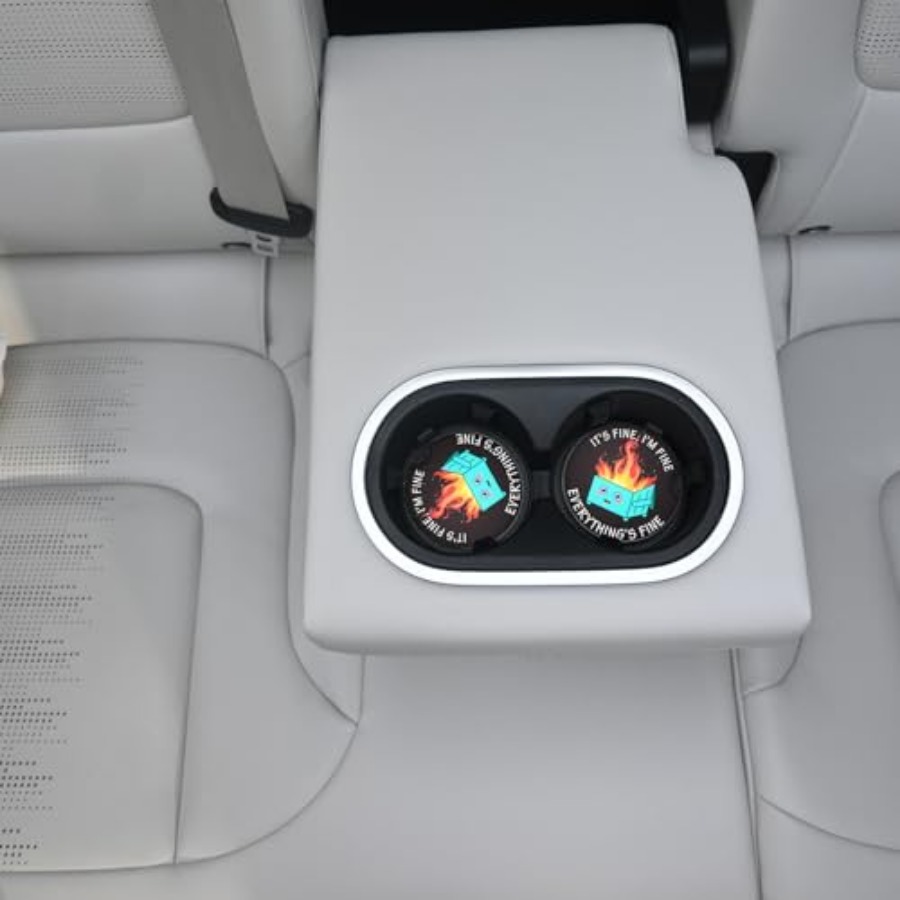 Car Coasters for Drinks Absorb - Car Accessories Cork reseña y precio