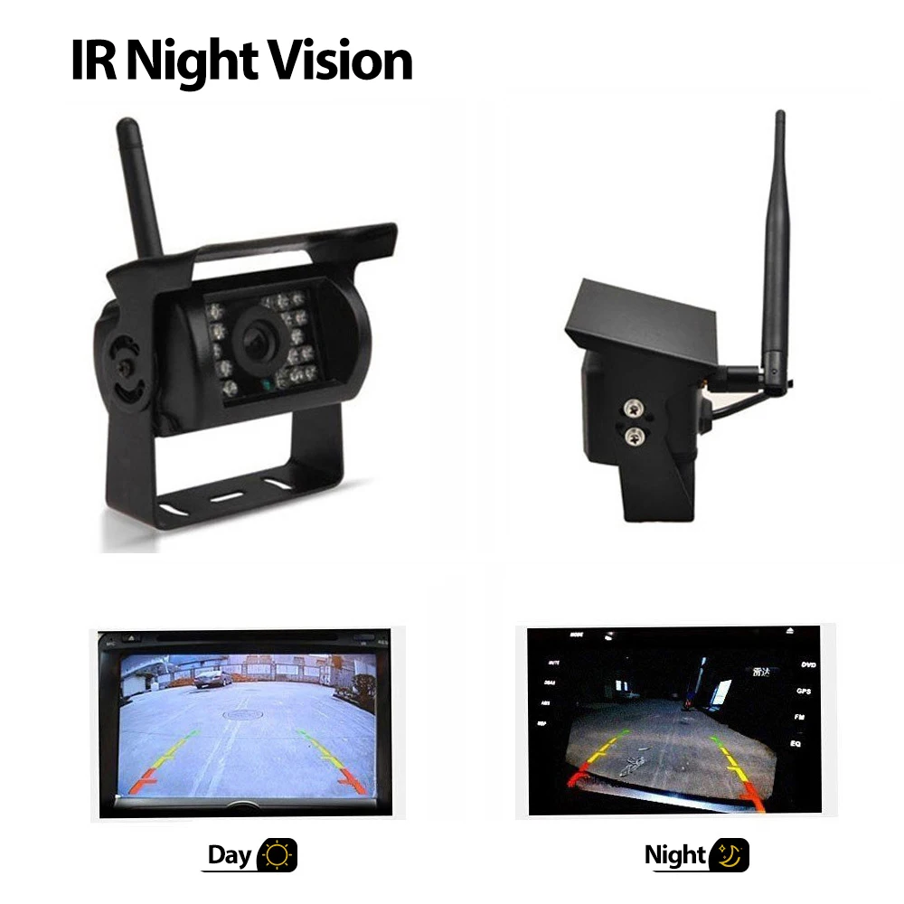 7'' Vehicle Wireless Reverse H - Rear Camera For Car reseña y precio